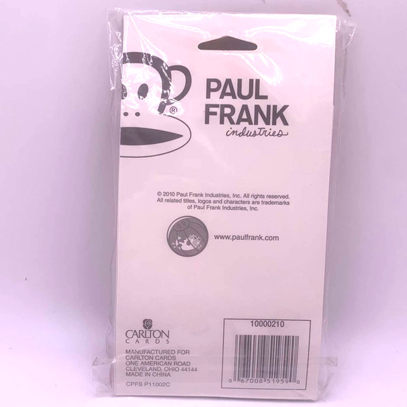 Paul Frank for Target Y2K 10 thank you notes envelopes NEW - Picture 2 of 6